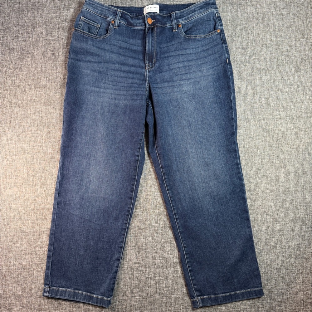 Women Lane Bryant Jeans | Size 14 |‎ Blue Flex Magic Mid Rise Straight Ankle